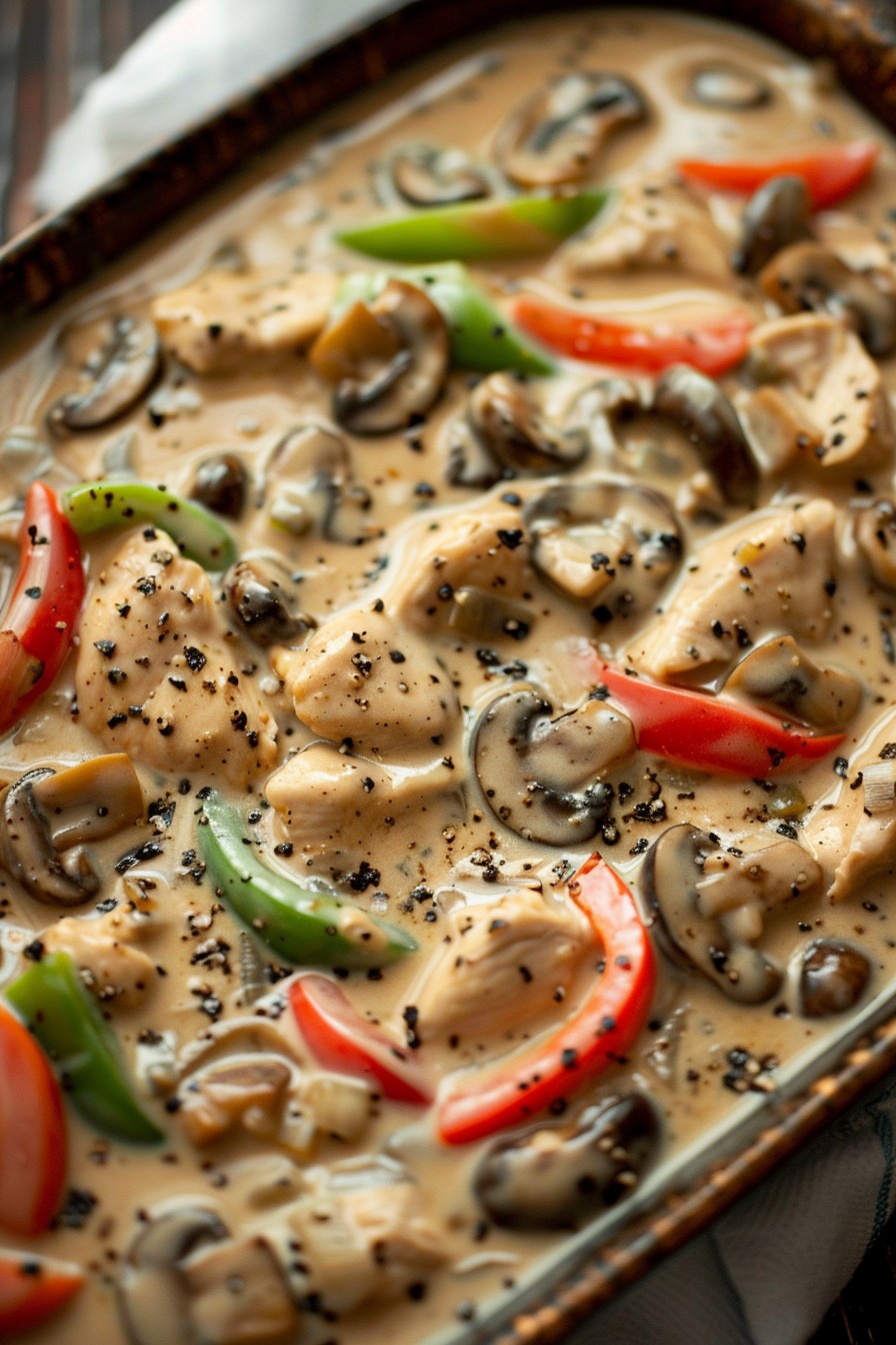 Campbell Soup Chicken Ala King Recipe