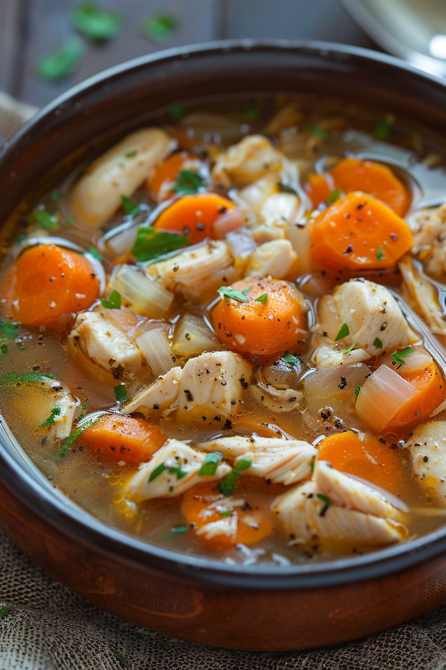 Carrot Chicken Soup Recipe