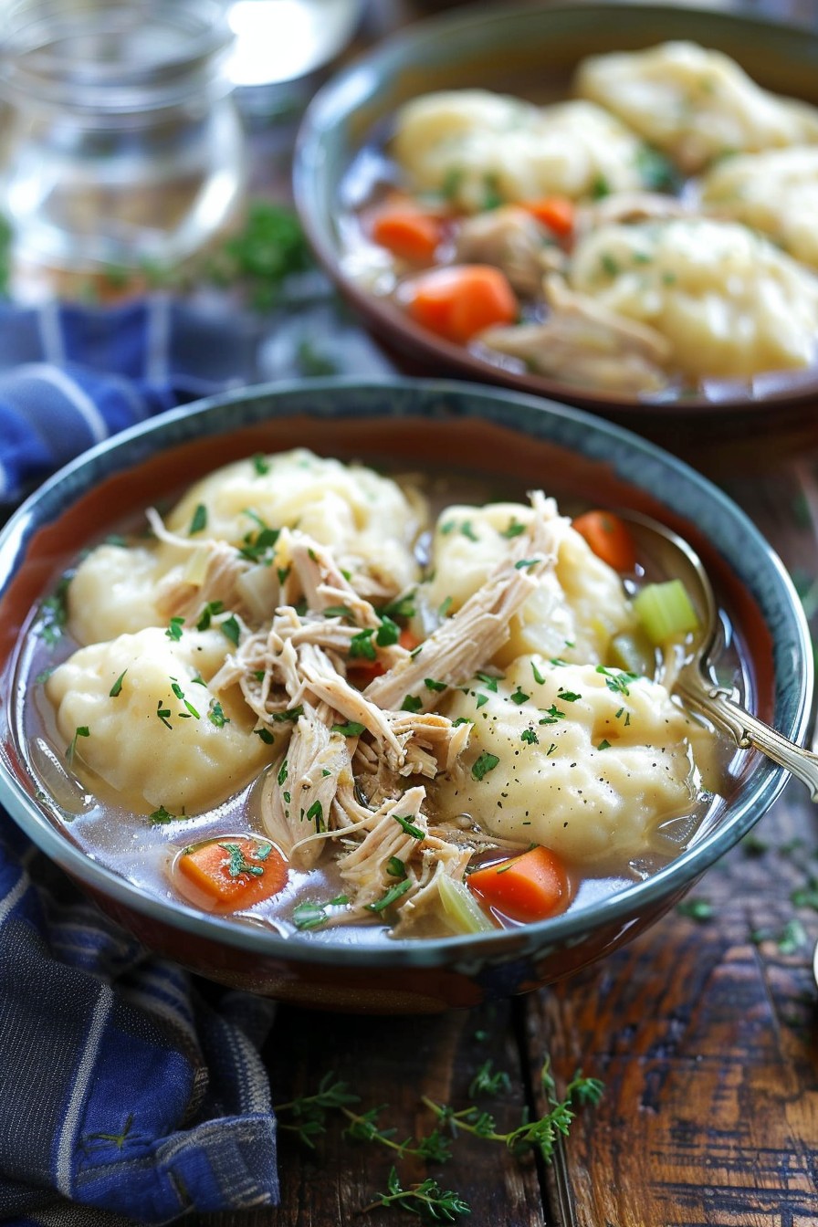 Chicken And Dumplings Slow Cooker Recipe