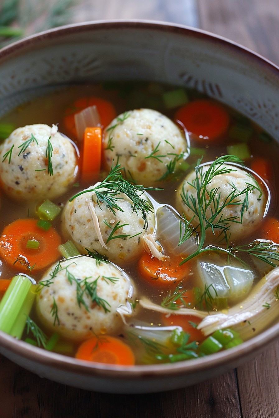 Chicken And Matzo Ball Soup Recipe