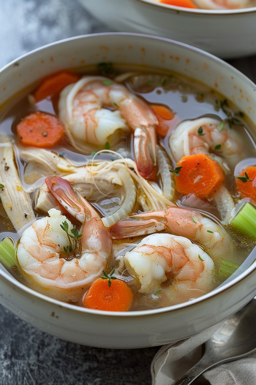 Chicken And Shrimp Soup Recipe