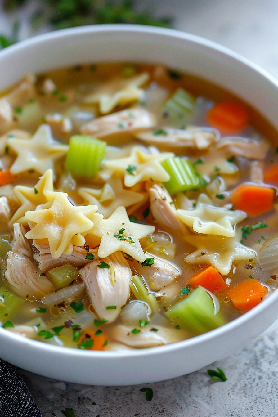 Chicken And Stars Soup Recipe