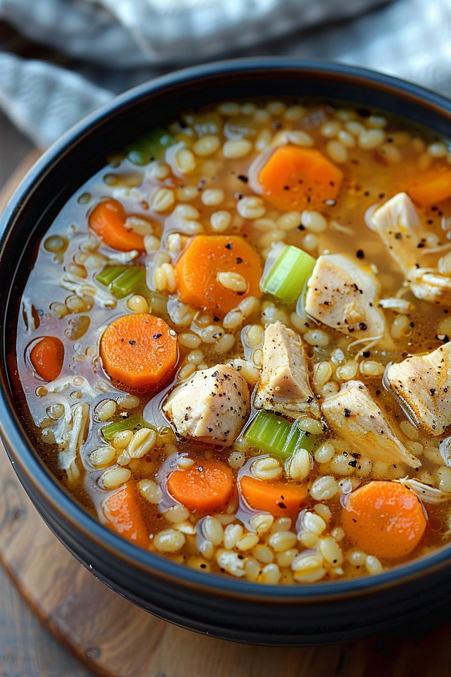 Chicken Barley Soup Recipe