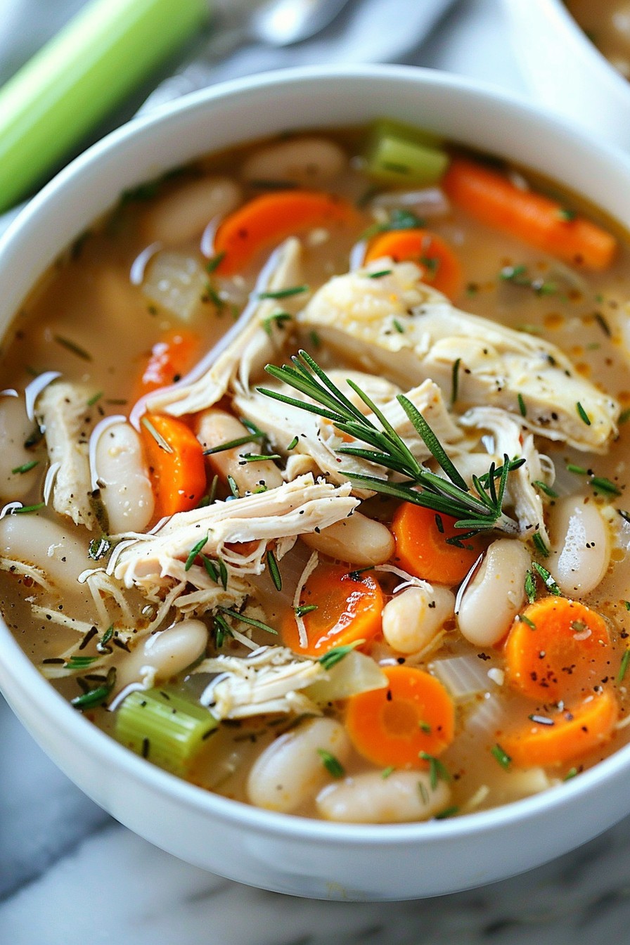 Chicken Bean Soup Recipe