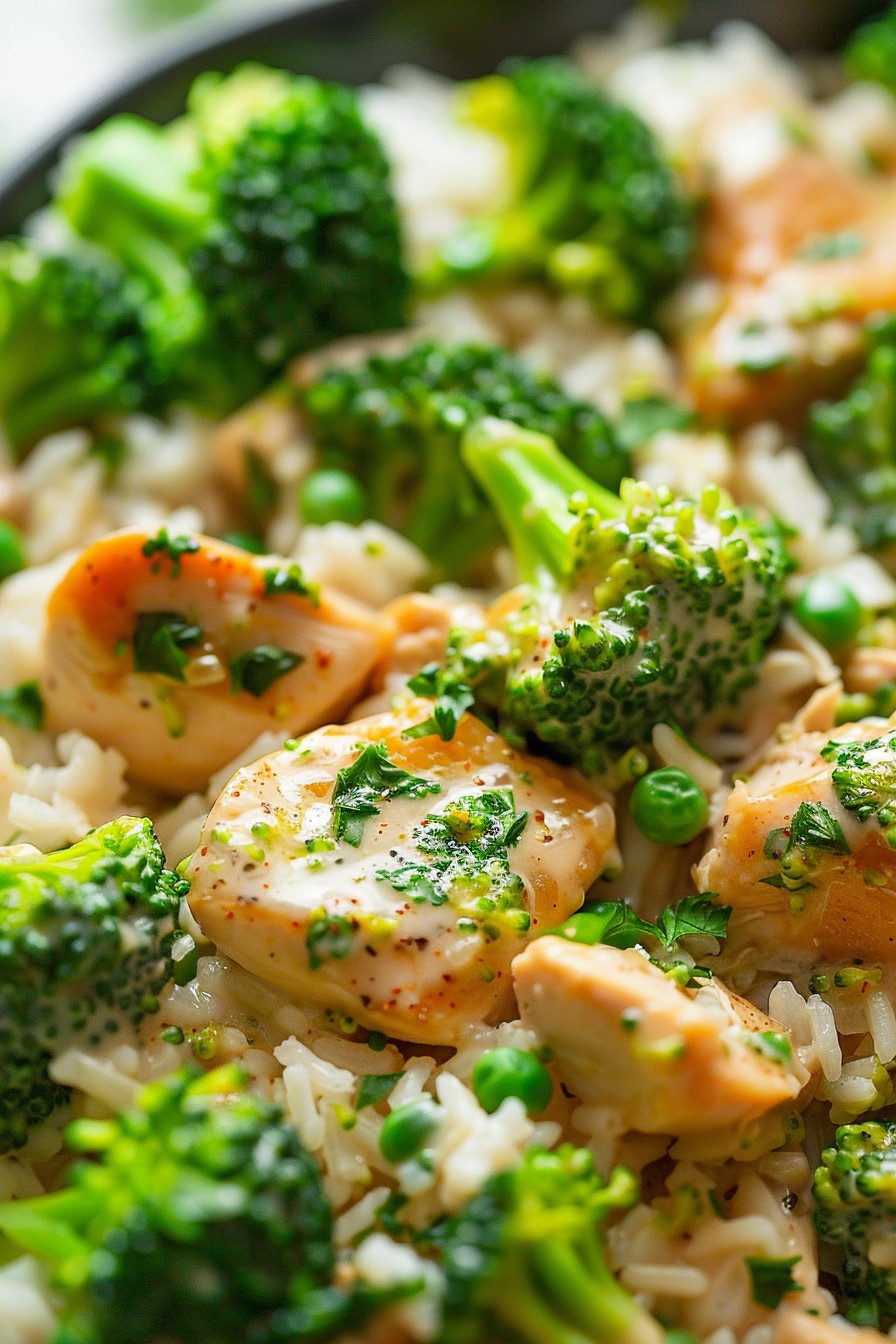 Chicken Broccoli Rice Slow Cooker Recipe