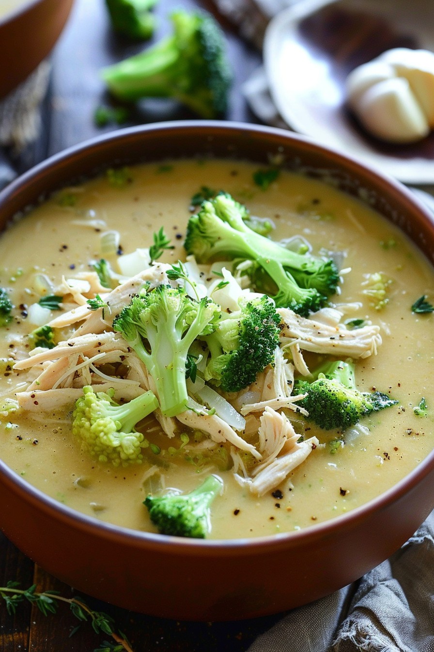 Chicken Broccoli Soup Recipe