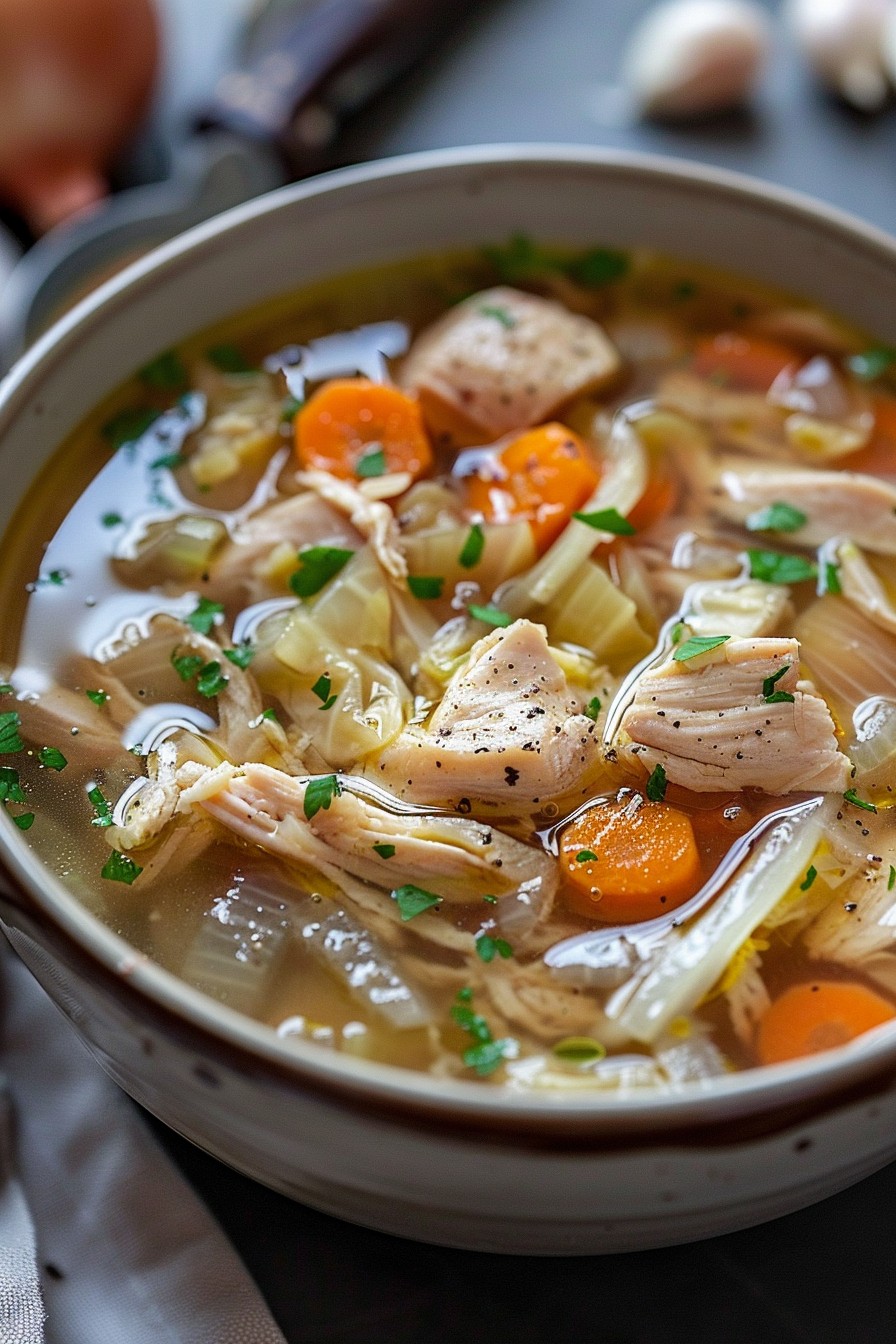 Chicken Cabbage Soup Recipe