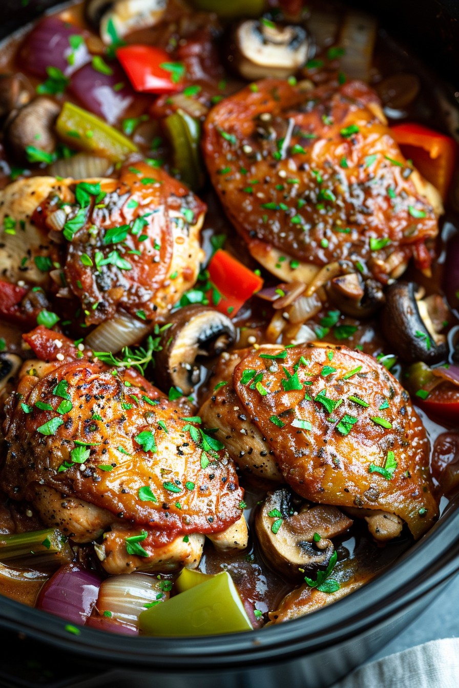 Chicken Cacciatore Recipe Slow Cooker