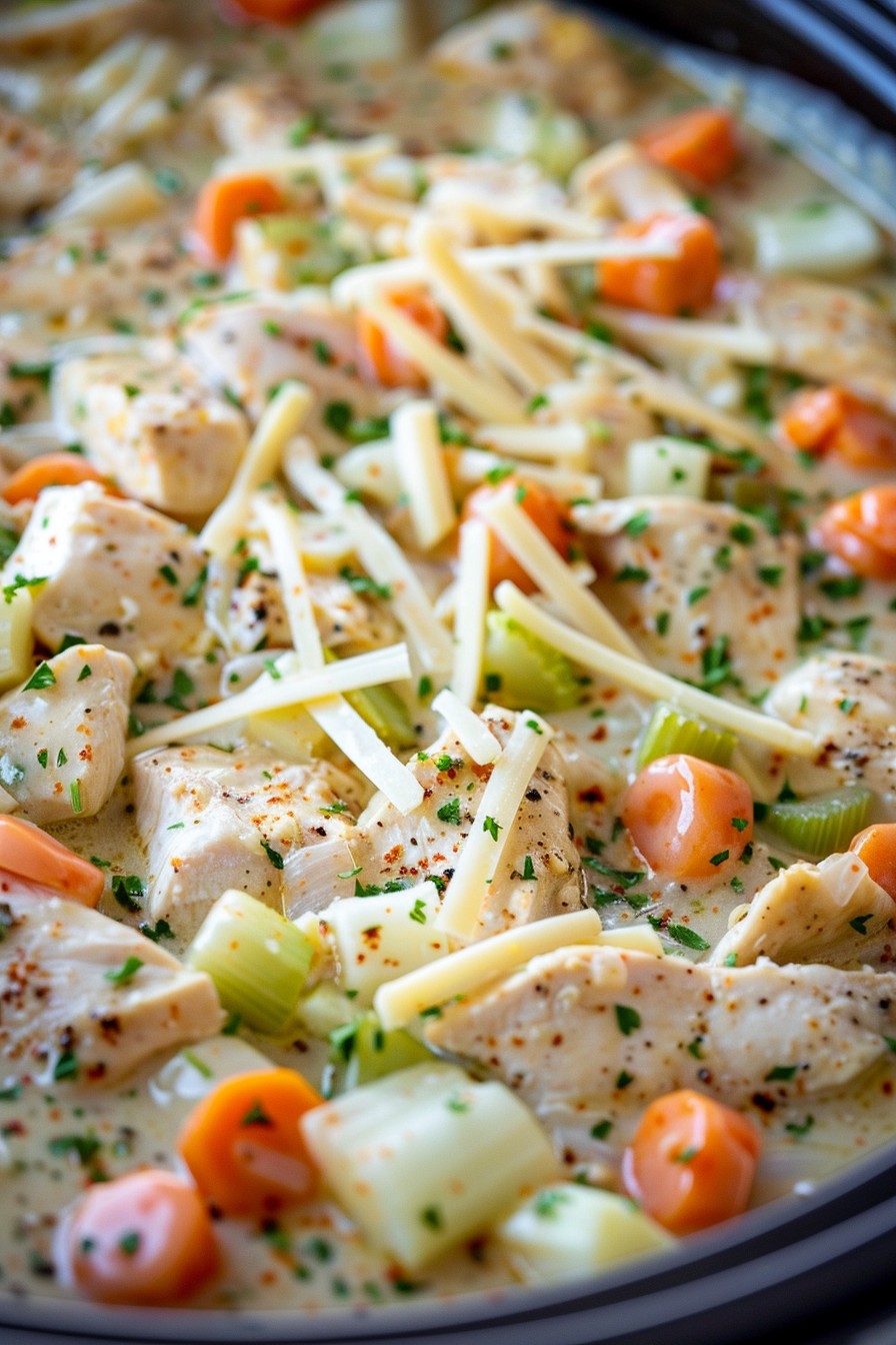Chicken Casserole In A Slow Cooker Recipe