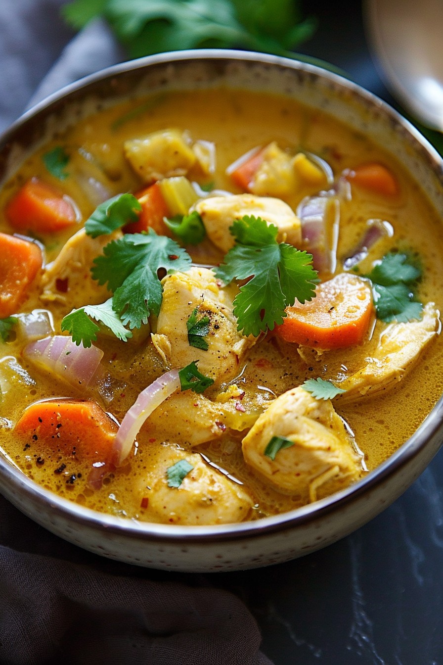 Chicken Curry Soup Recipe