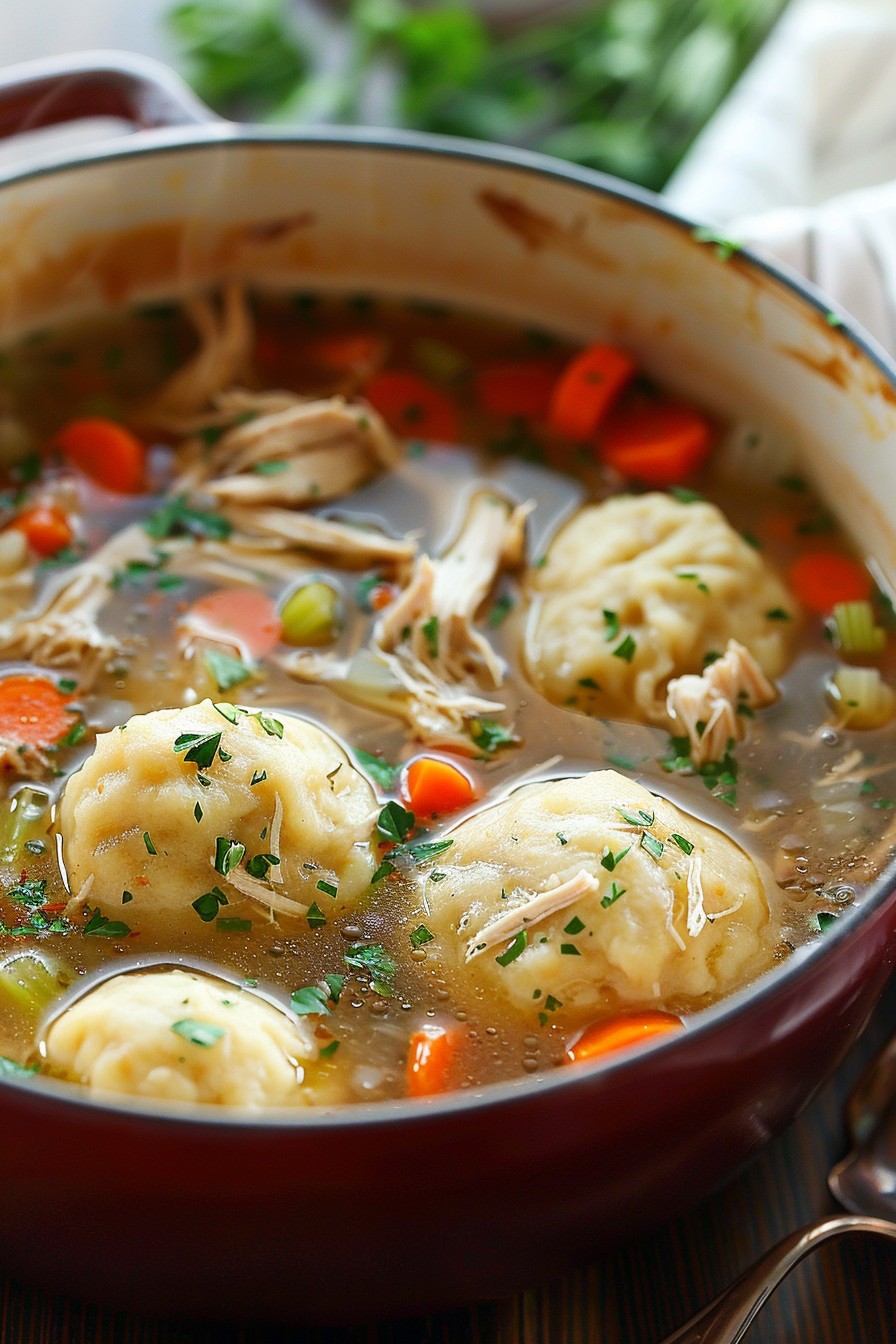 Chicken Dumpling Soup Recipe