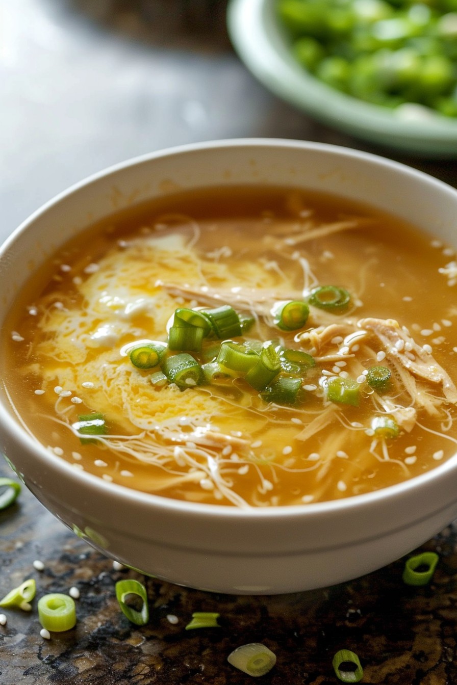 Chicken Egg Drop Soup Recipe