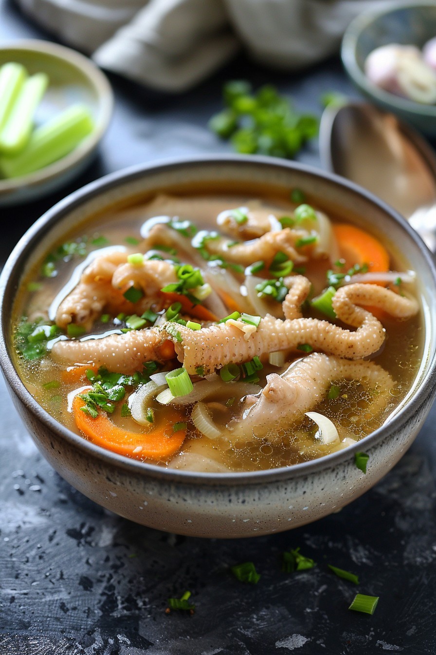 Chicken Feet Soup Recipe