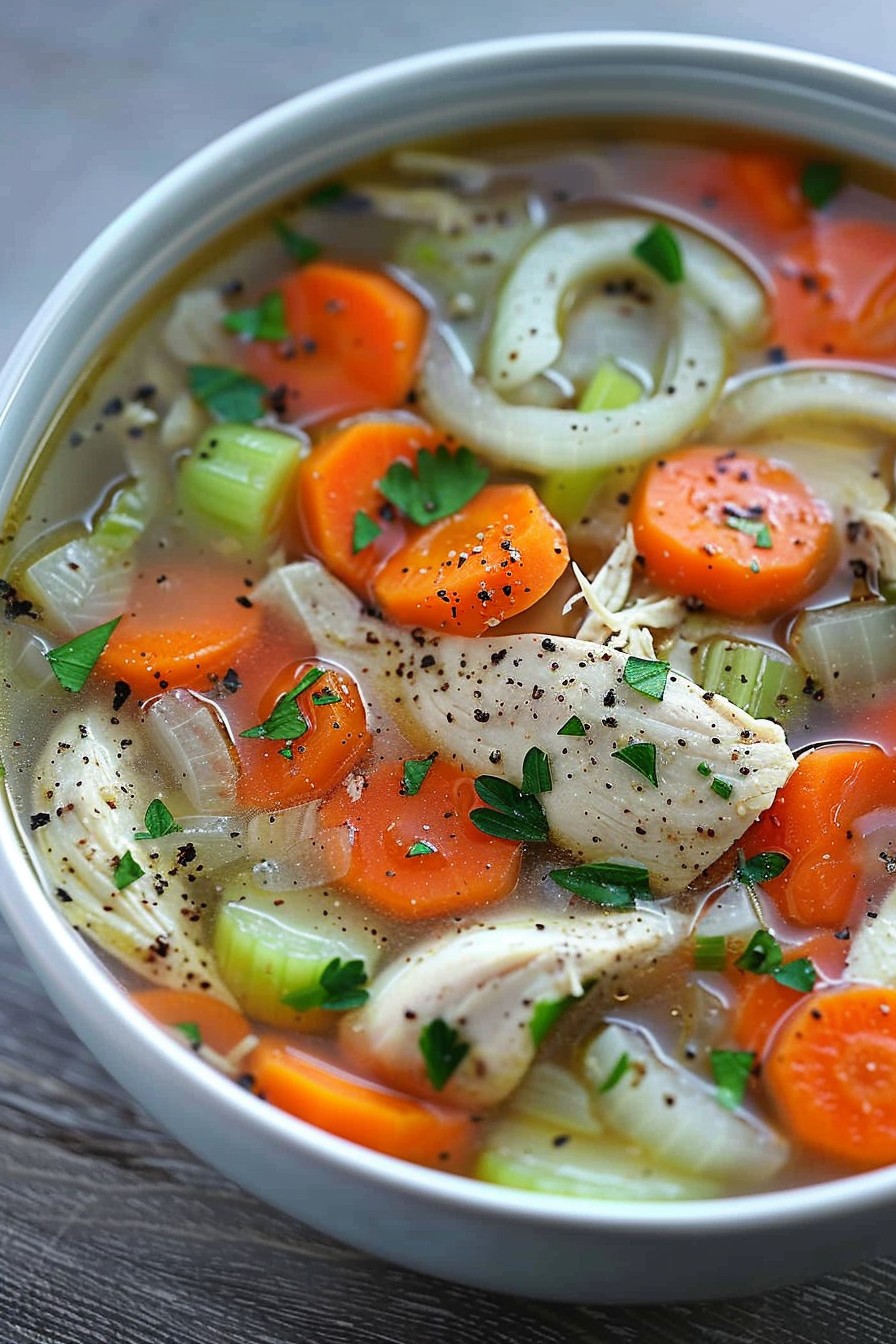 Chicken In Soup Recipe