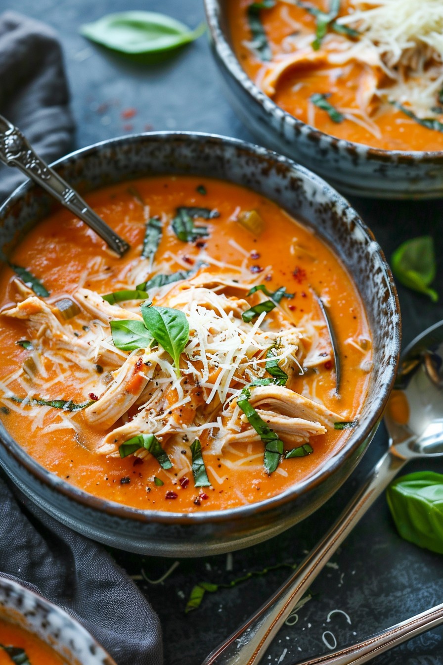 Chicken Parmesan Soup Recipe