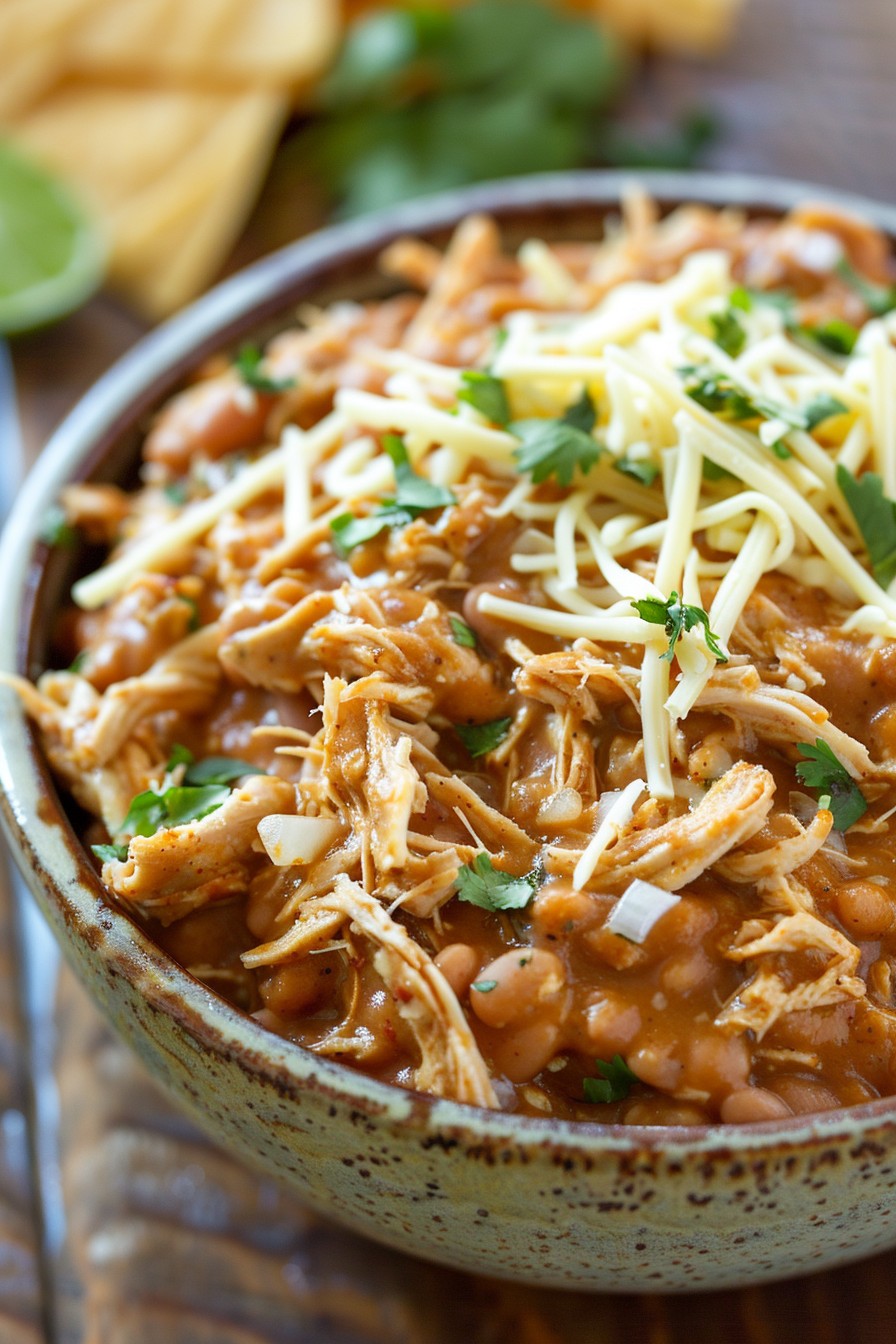 Chicken Refried Beans Recipe