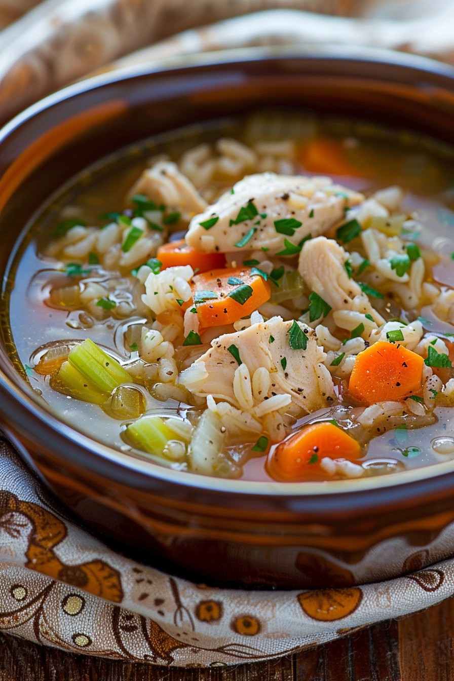 Chicken Rice Soup Recipe