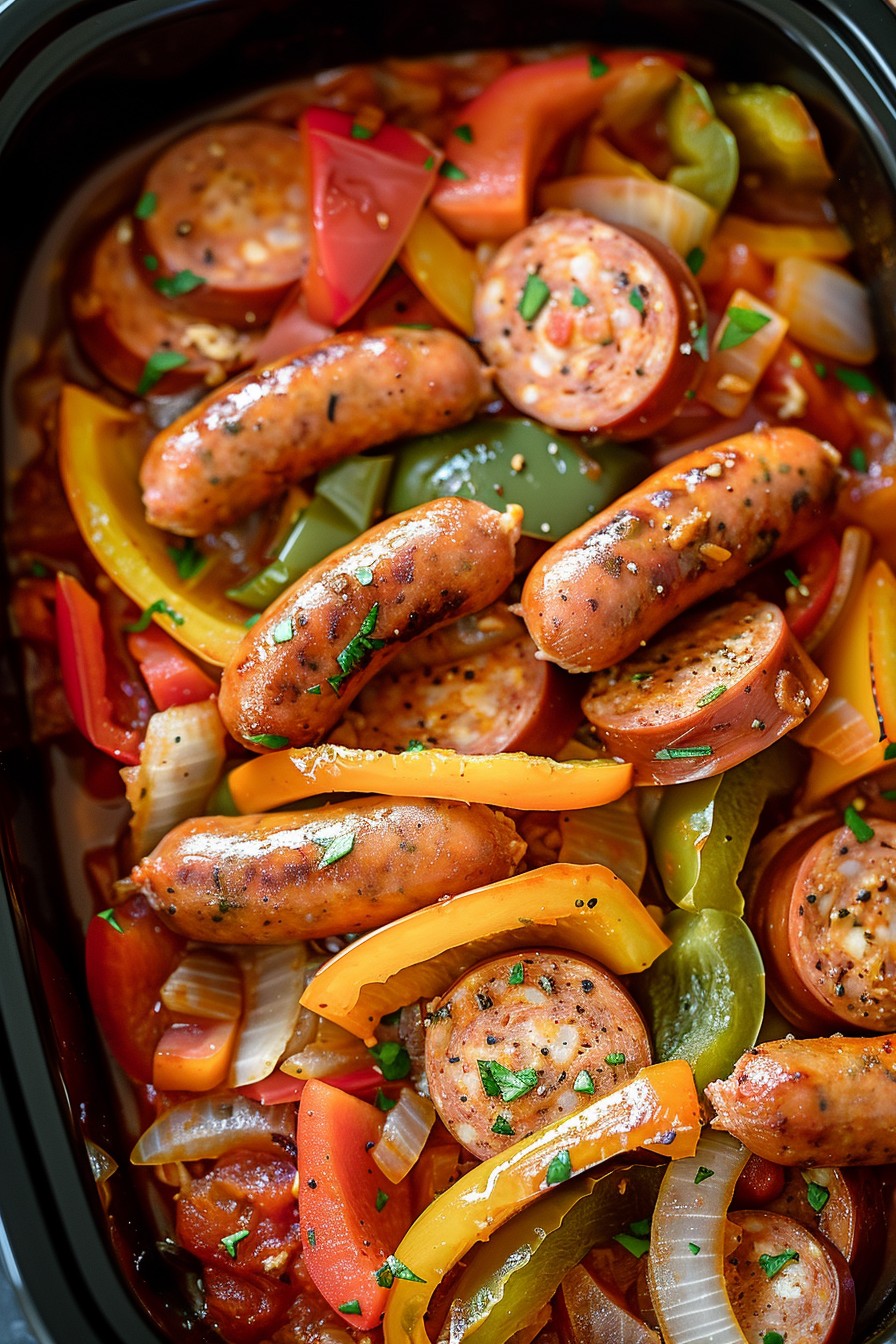 Chicken Sausage Slow Cooker Recipe