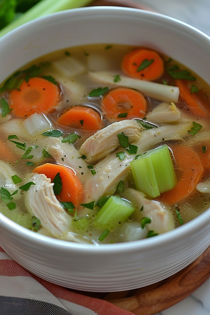 Chicken Soup With Bones Recipe