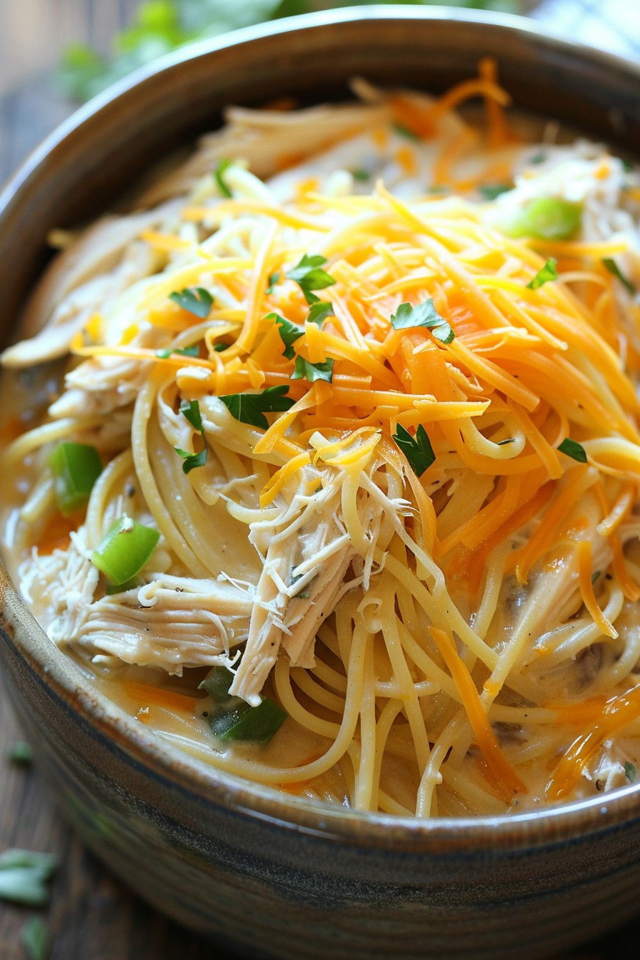 Chicken Spaghetti Recipe Slow Cooker