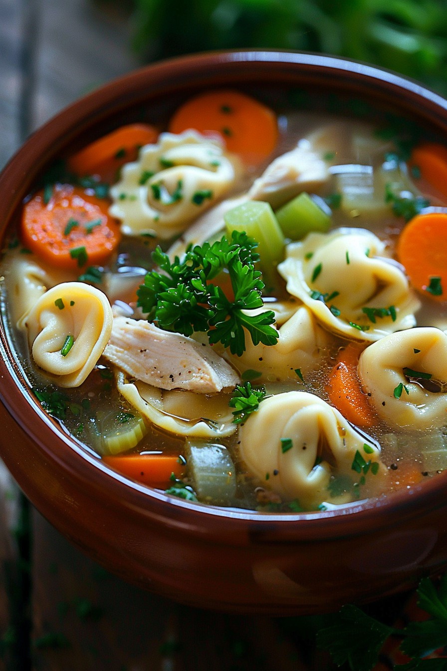Chicken Tortellini Soup Recipe Crock Pot
