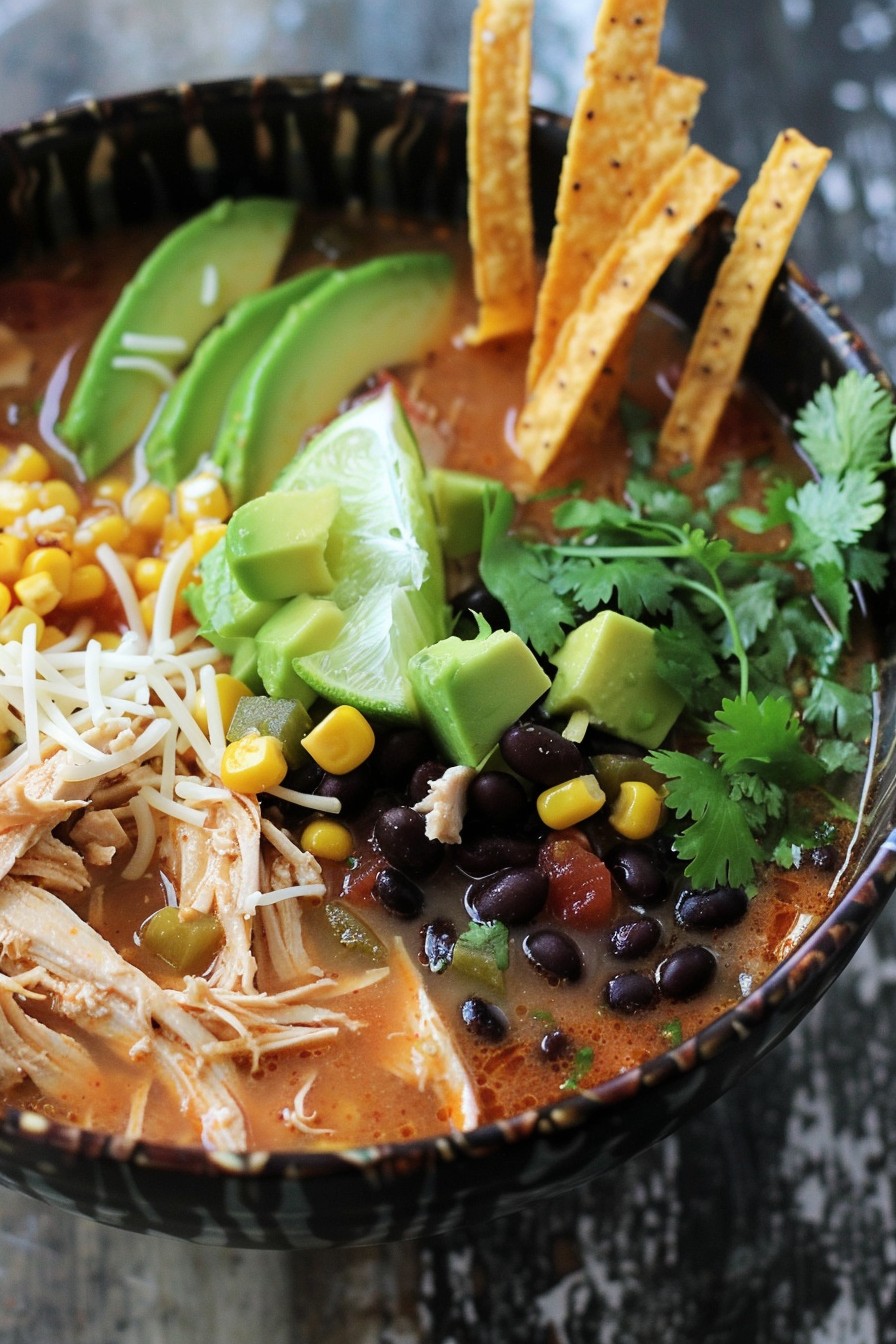 Chicken Tortilla Soup Recipe Crock Pot