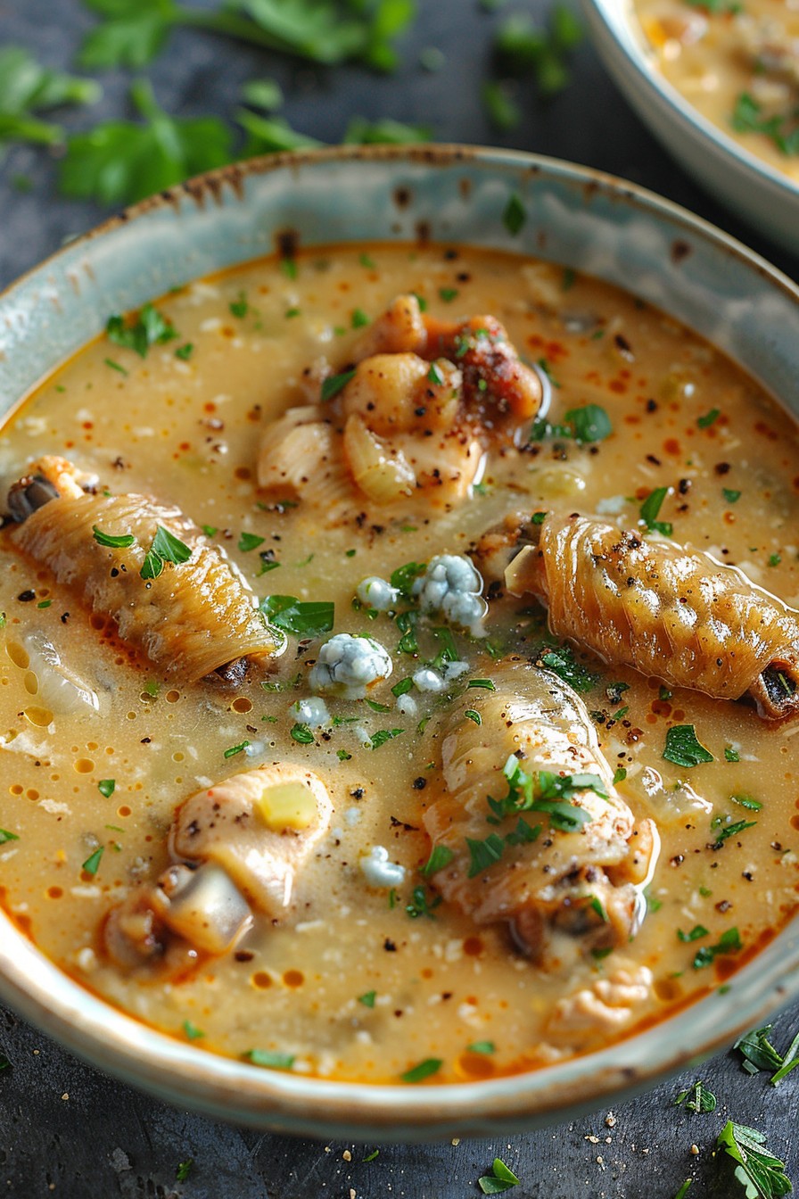 Chicken Wing Soup Recipe