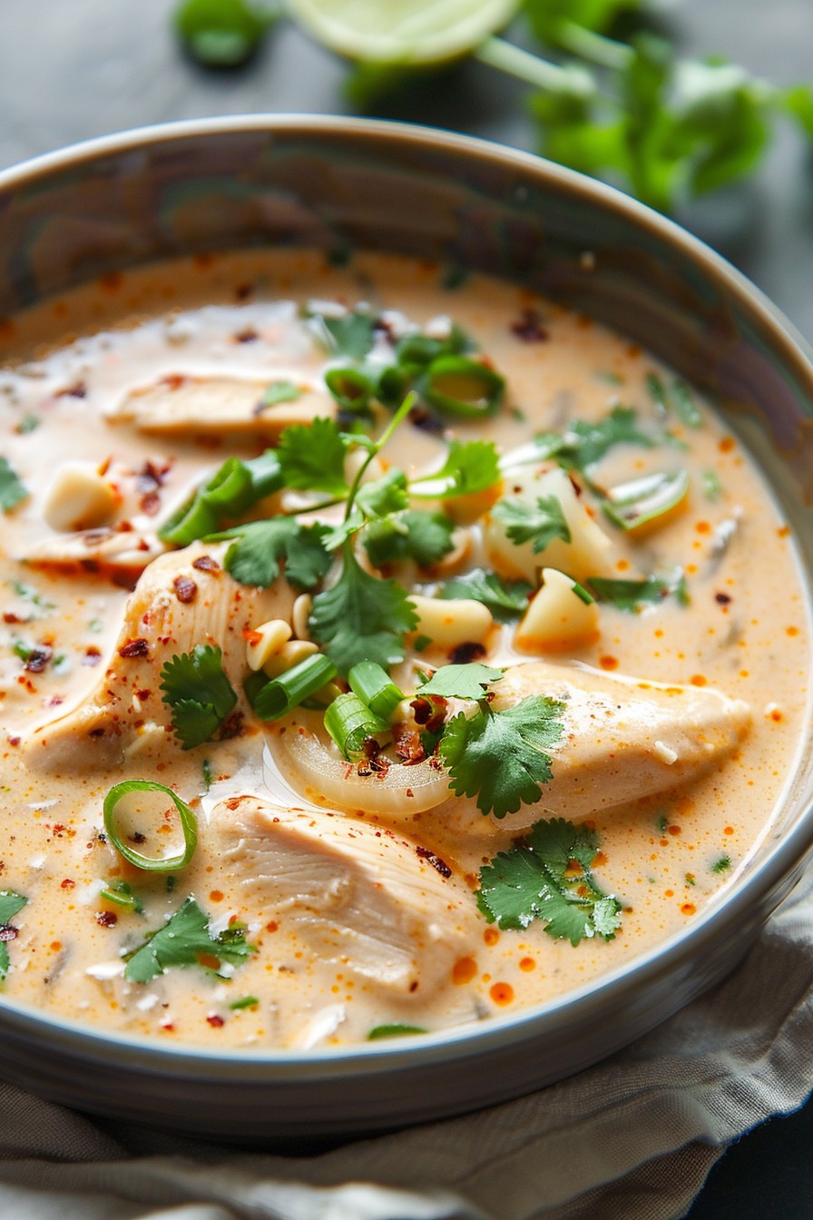 Coconut Chicken Soup Recipe