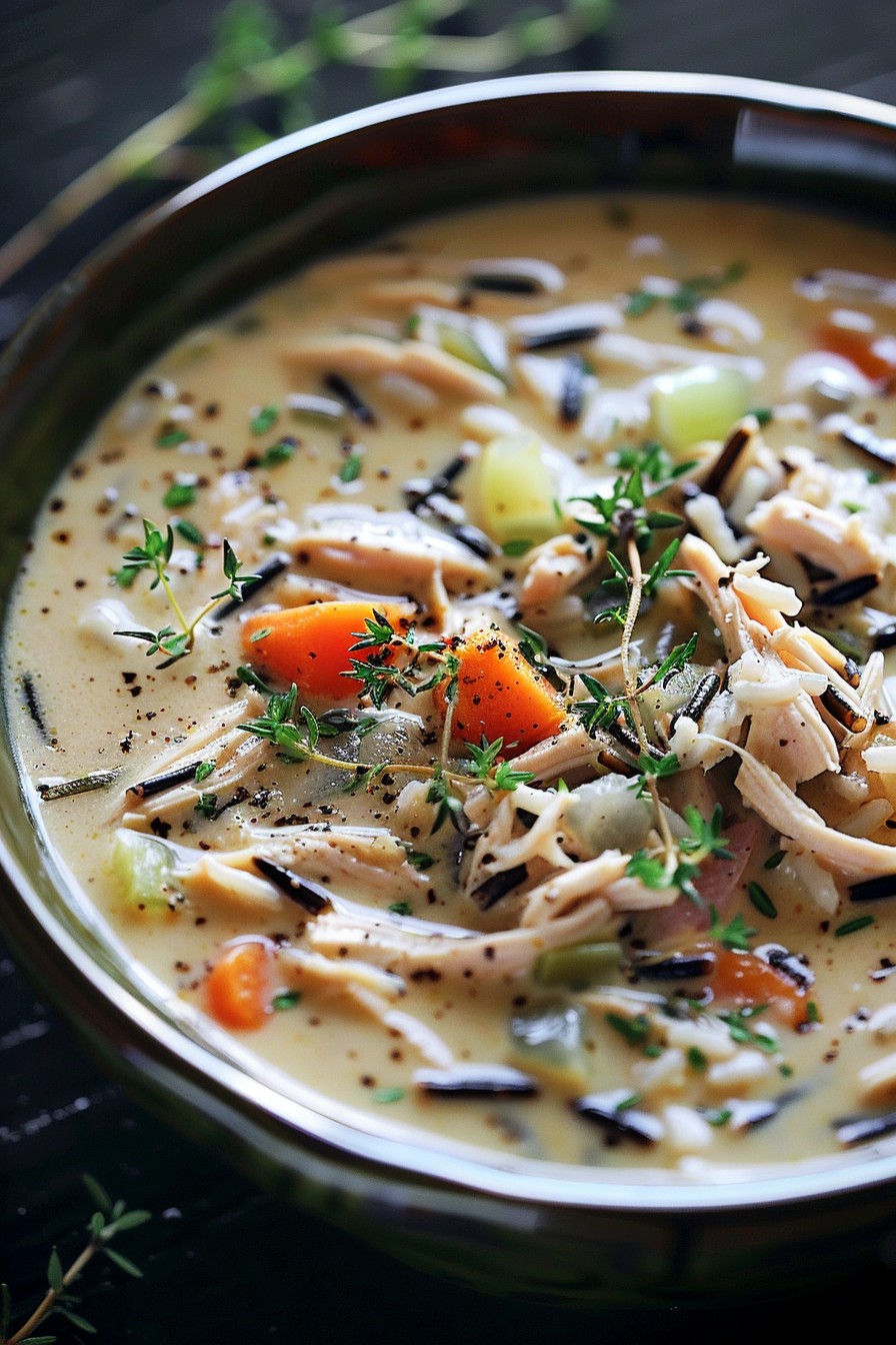 Cream Of Chicken And Wild Rice Soup Recipe