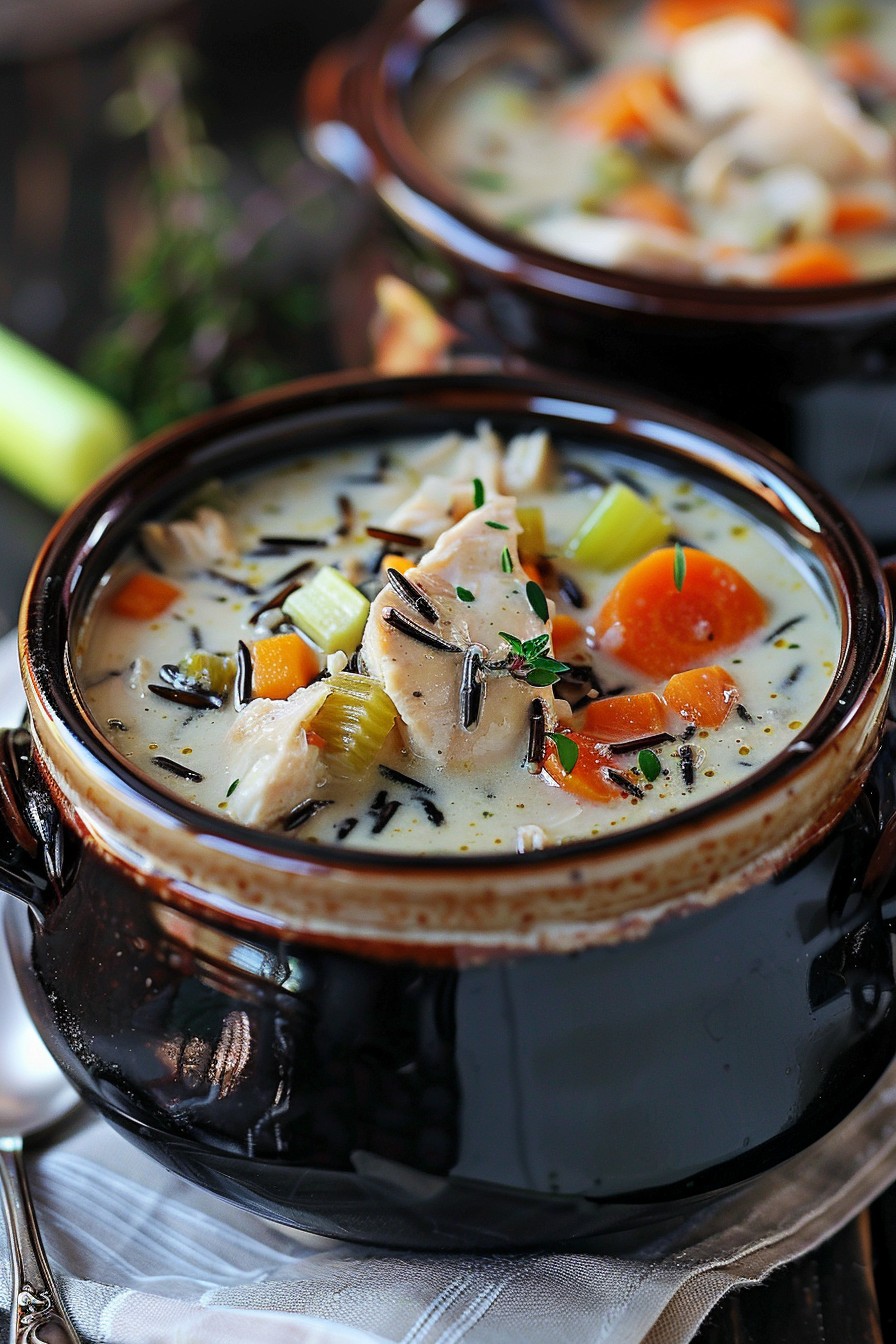Creamy Chicken And Wild Rice Soup Recipe