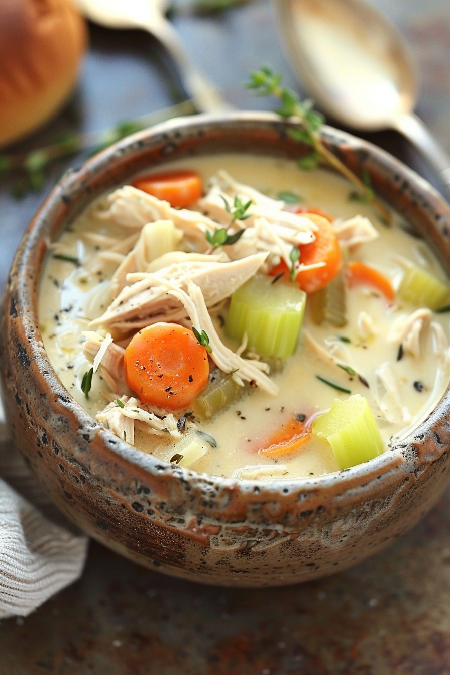 Creamy Chicken Soup Recipe