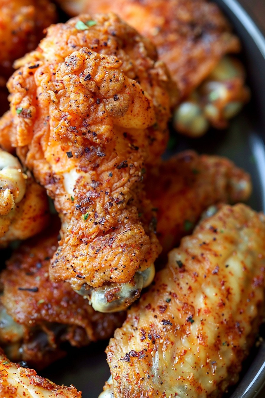 Crispy Chicken Wings Recipe Deep Fried