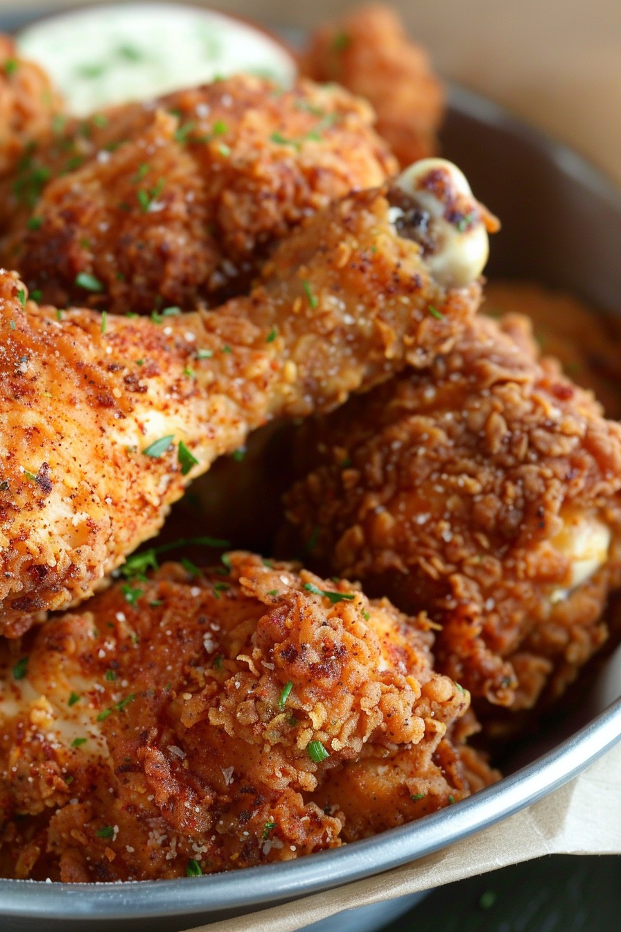 Crunchy Fried Chicken Recipe
