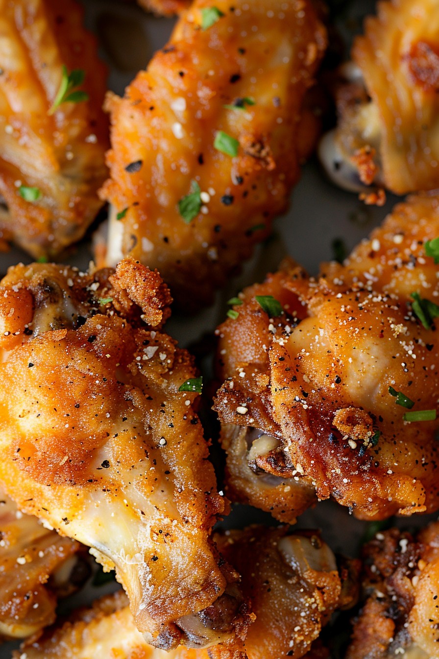 Extra Crispy Fried Chicken Wings Recipe With Cornstarch