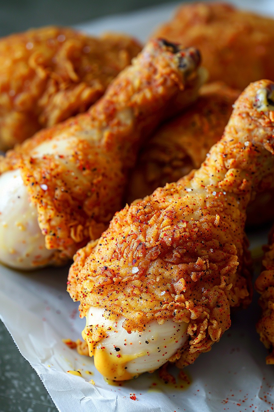 Fried Chicken Recipe Using Mustard