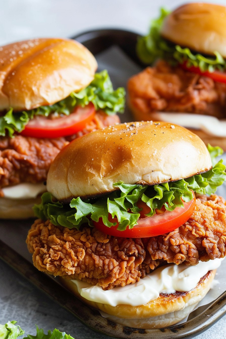 Fried Chicken Sandwich Recipe Without Buttermilk