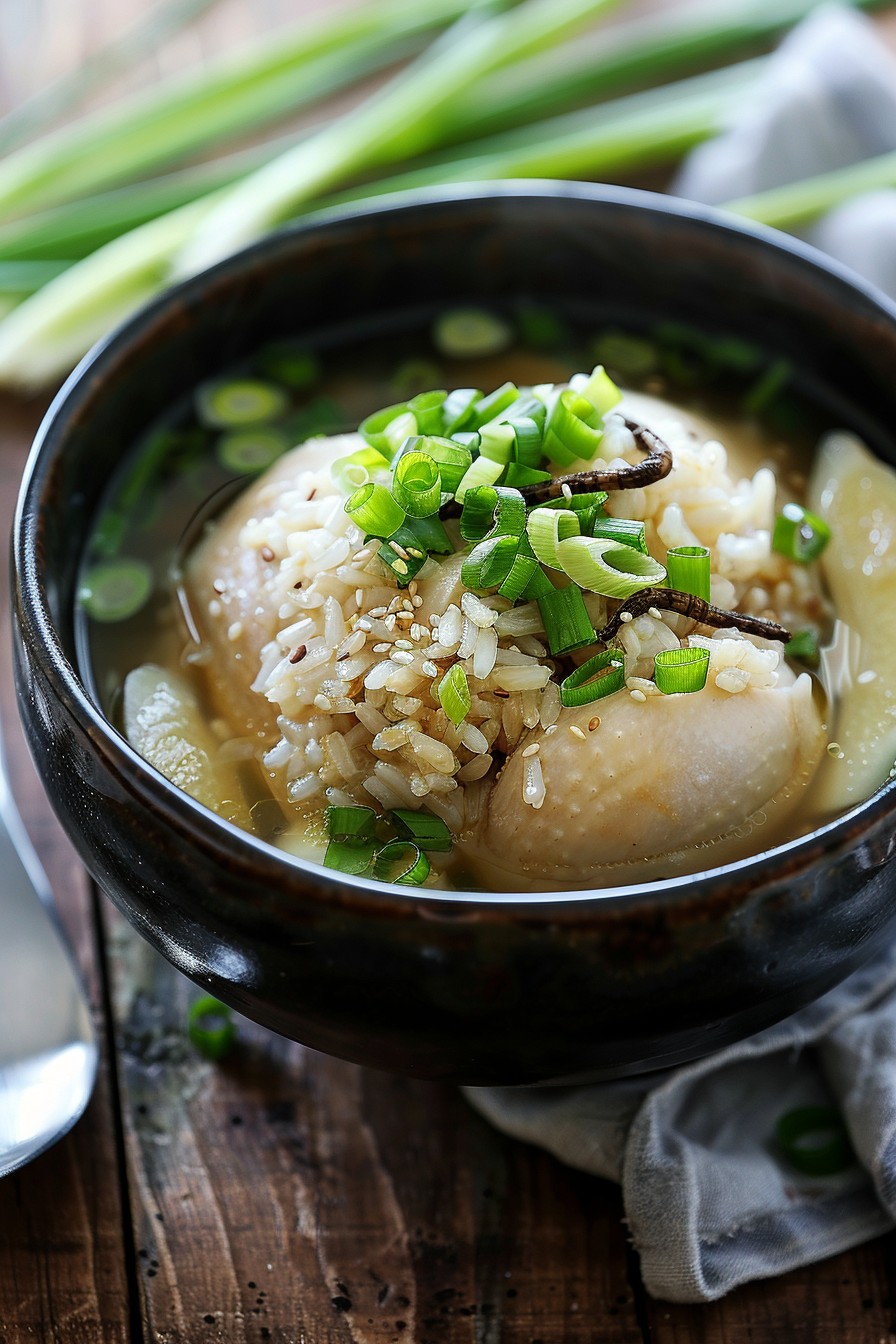Ginseng Chicken Soup Recipe Korean