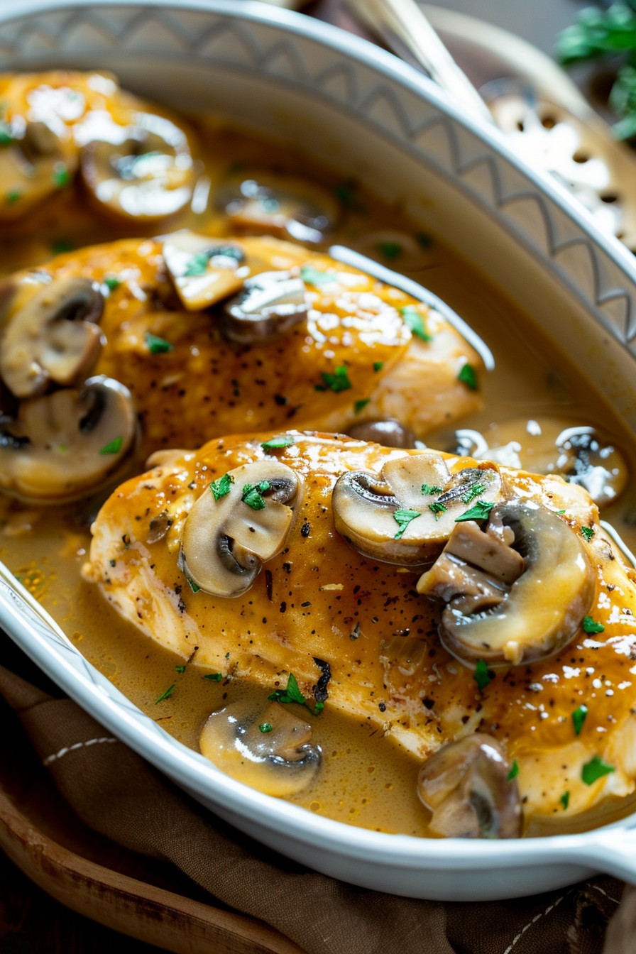 Golden Mushroom Soup Chicken Recipe