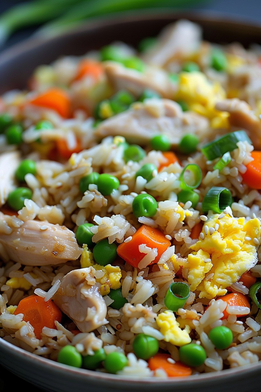 Japanese Chicken Fried Rice Recipe