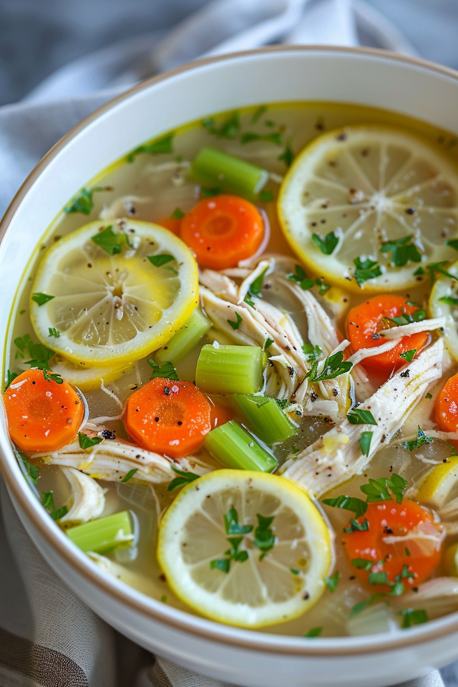 Lemon Chicken Soup Recipe