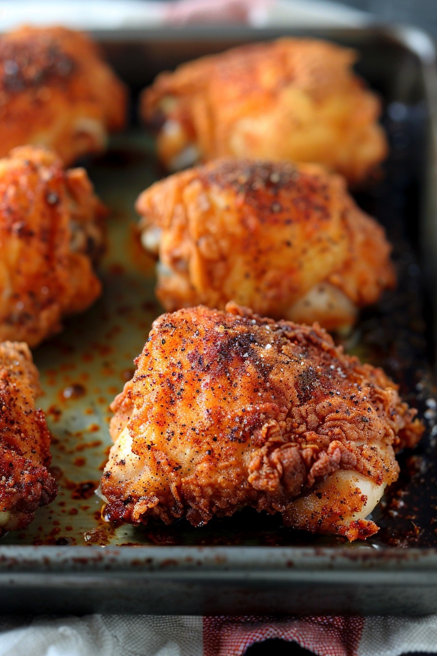 No Fry Fried Chicken Recipe