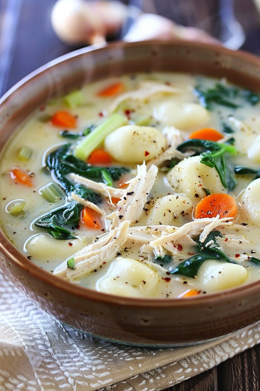 Olive Garden Chicken Gnocchi Soup Recipe Copycat