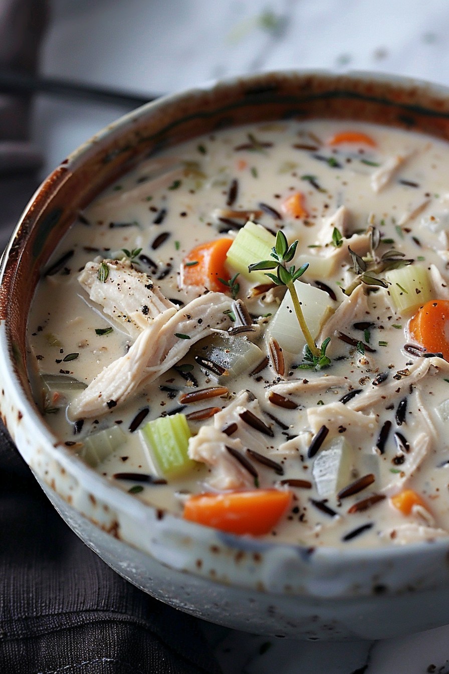 Panera Cream Of Chicken And Wild Rice Soup Recipe