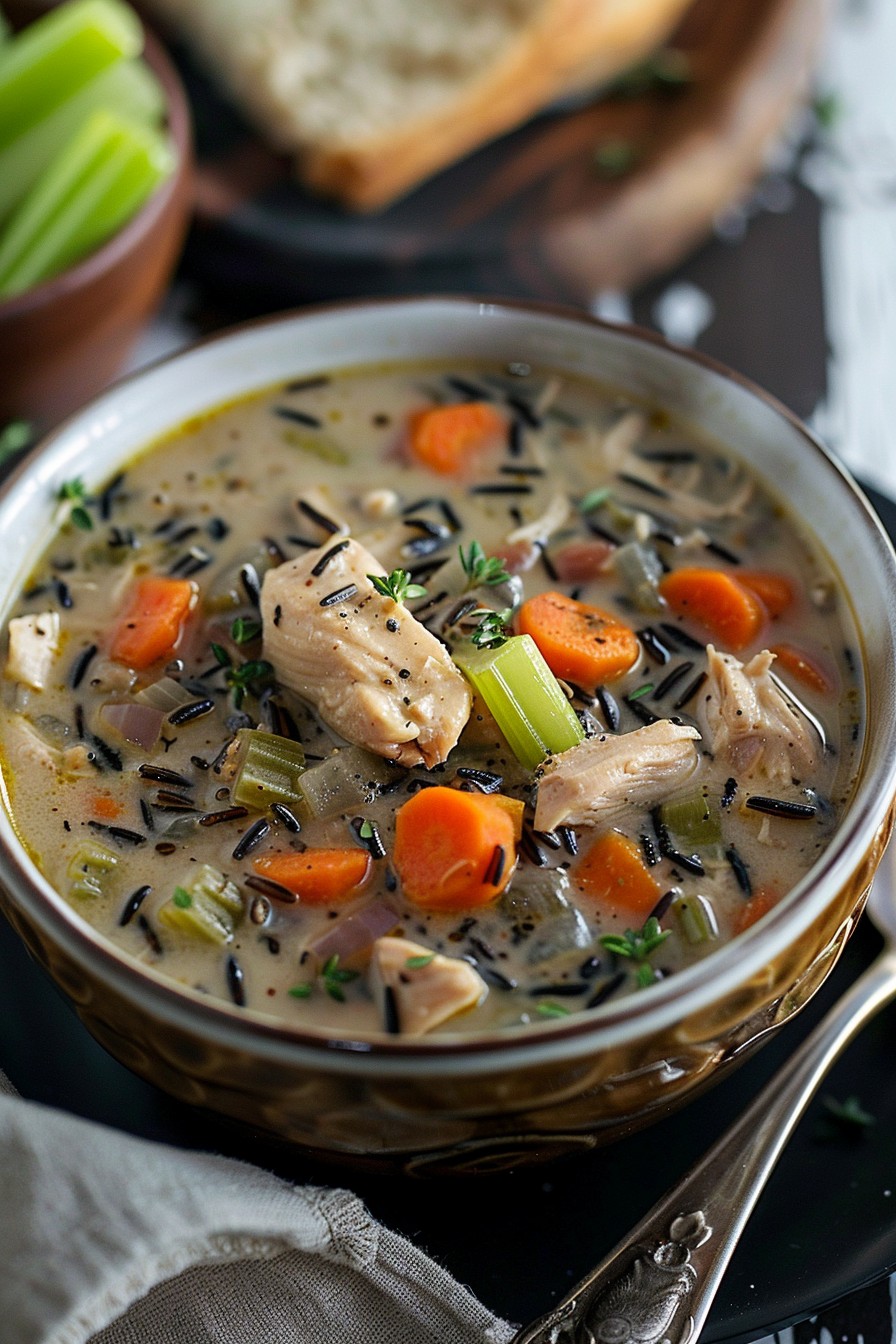 Recipe For Chicken And Wild Rice Soup From Panera