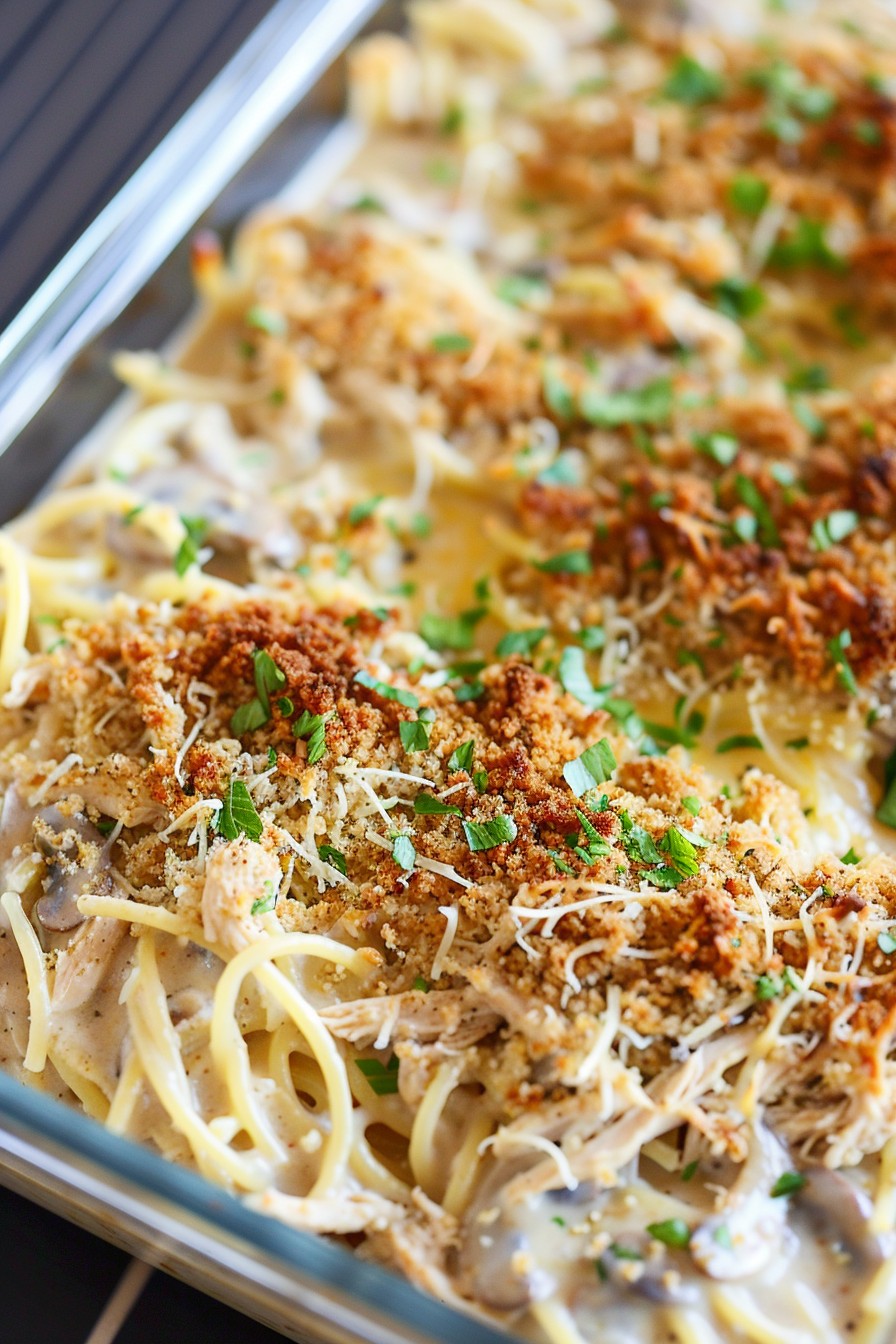 Recipe For Chicken Tetrazzini With Cream Of Mushroom Soup
