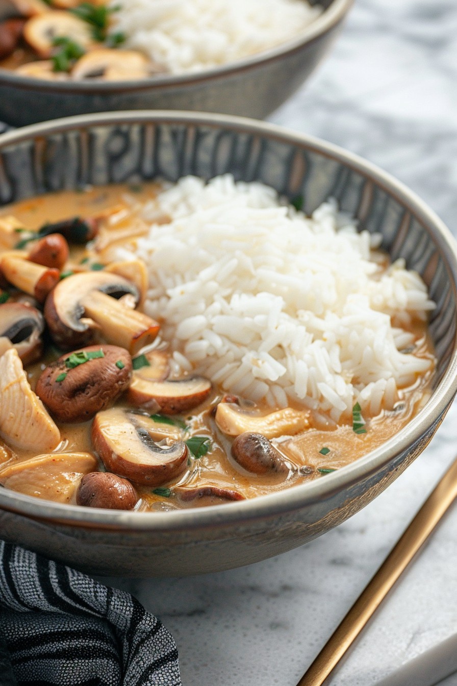 Recipe For Cream Of Mushroom Soup And Chicken And Rice