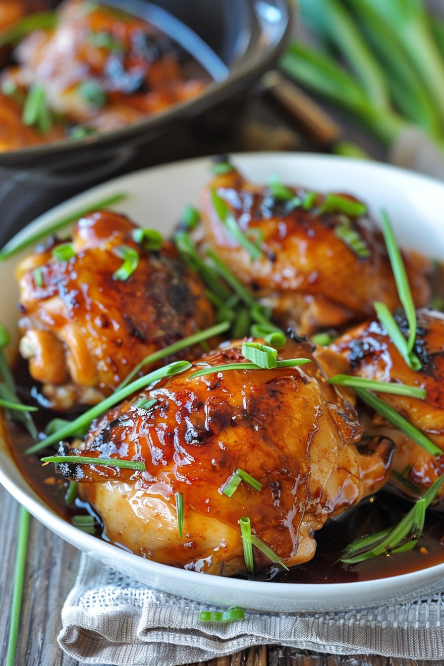 Slow Cooker Bourbon Chicken Recipe