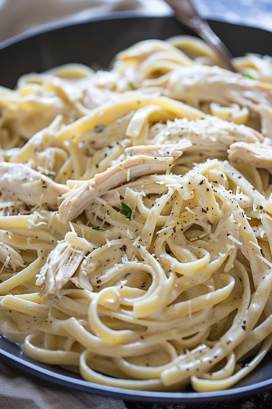 Slow Cooker Chicken Alfredo Recipe