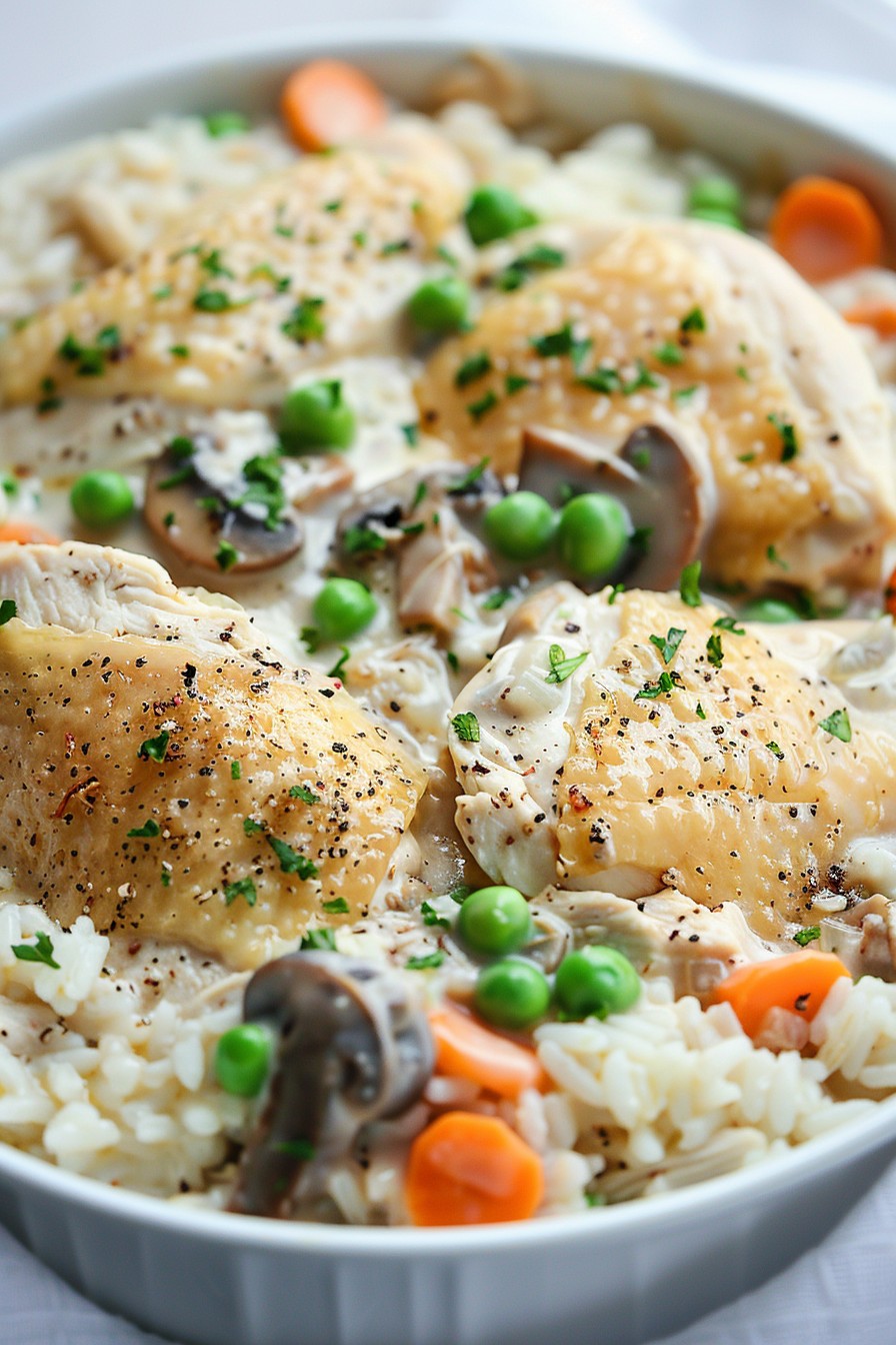 Slow Cooker Chicken And Rice Recipe