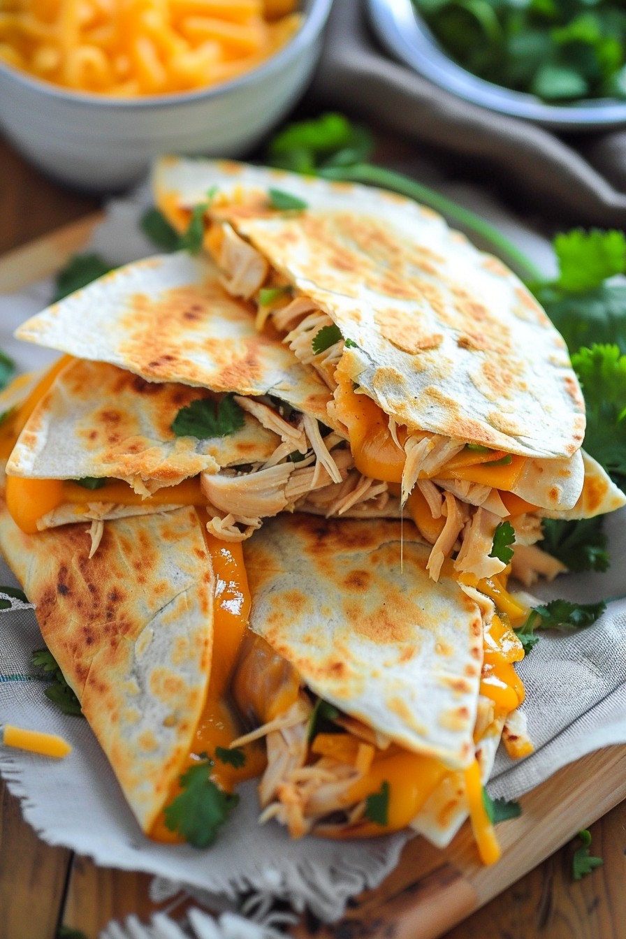 Slow Cooker Chicken Quesadilla Recipe
